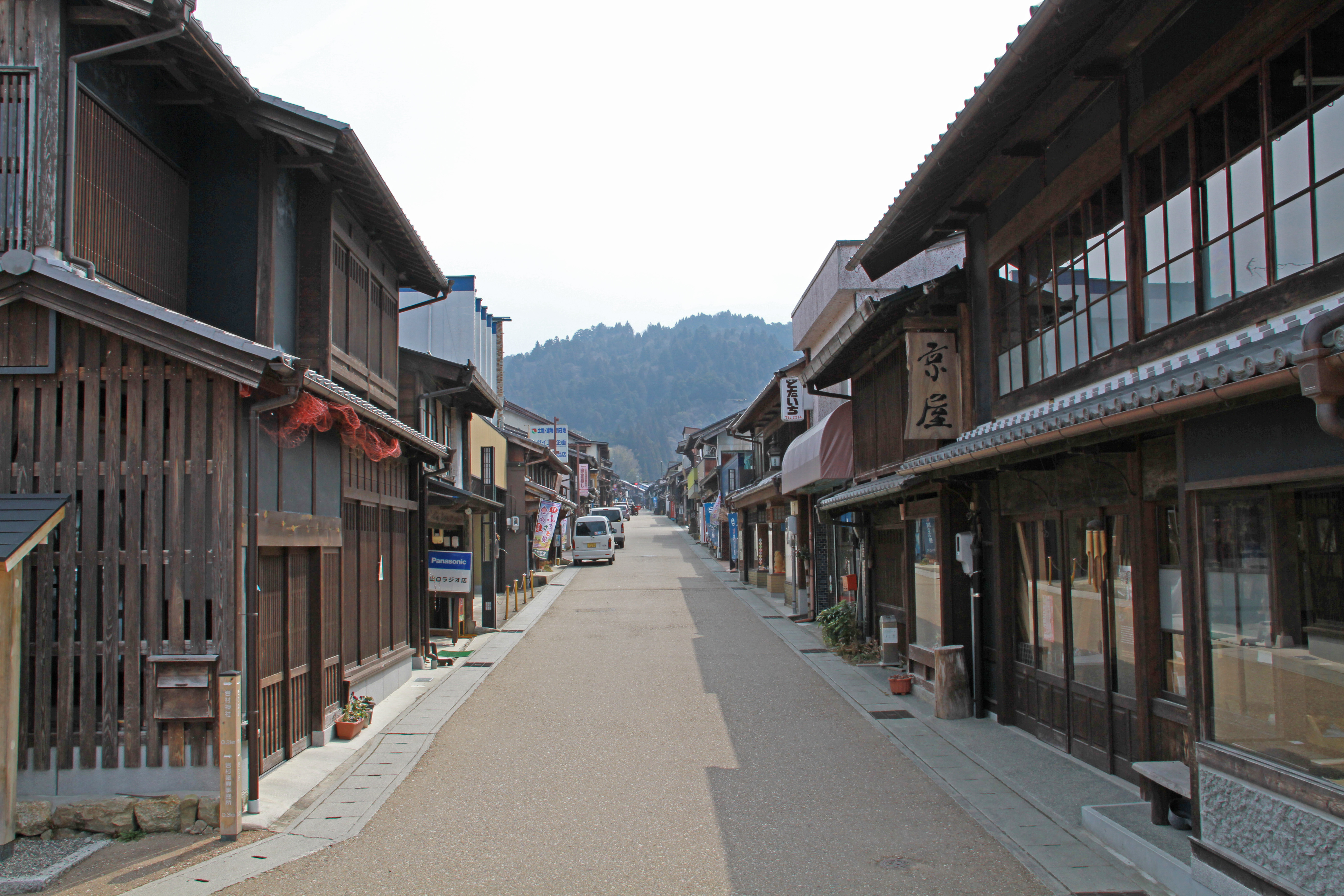 岩村　歴史の街並み(重要伝統的建造物群保存地区)2